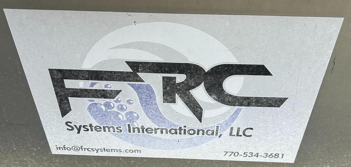 Used FRC Systems DAF Scum Collector 320 Dissolved Air Flotation Solids Separator