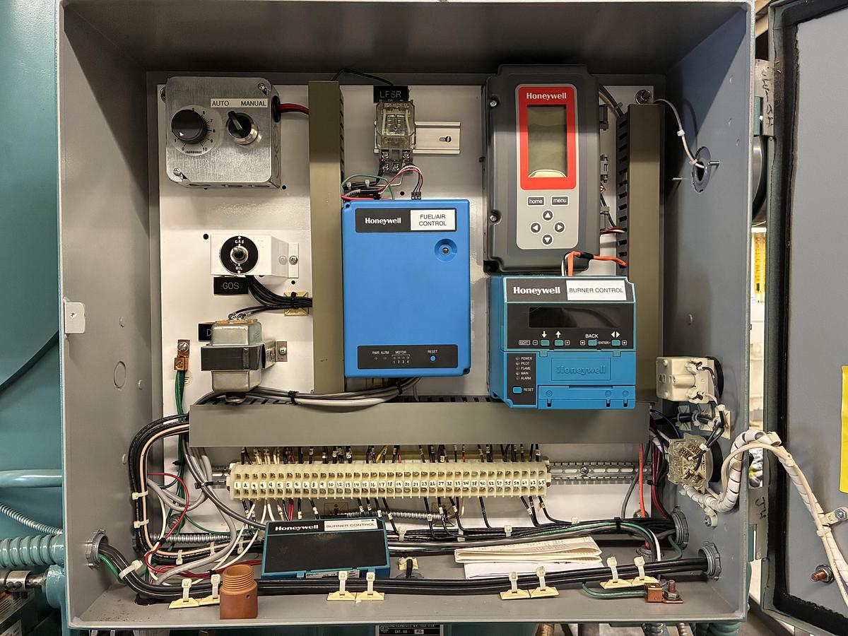 Used Cleaver Brooks CB 350 HP 15 PSI Steam Boiler – 2002 