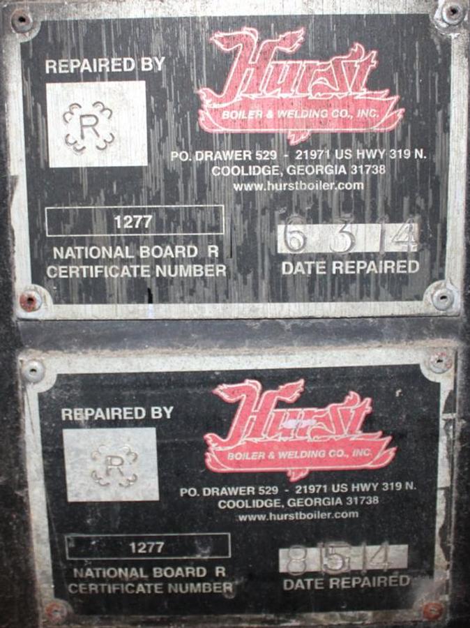 Used 2006 Hurst 500 HP Boiler System – 150 PSI (Complete Package)