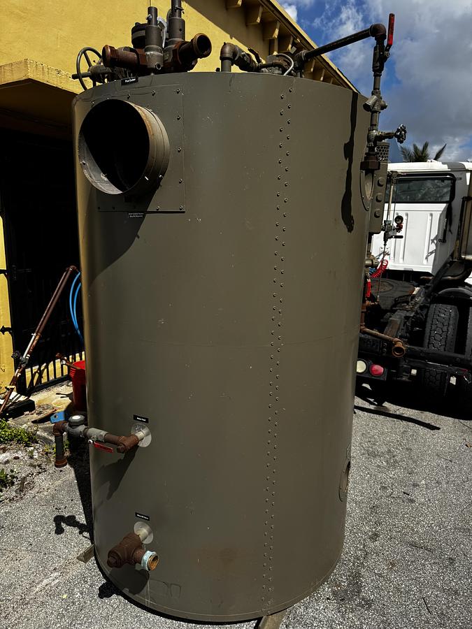 Used Fulton ICS-50 Classic 50HP 150 PSI Vertical Tubeless Steam Boiler  Natural Gas 2022