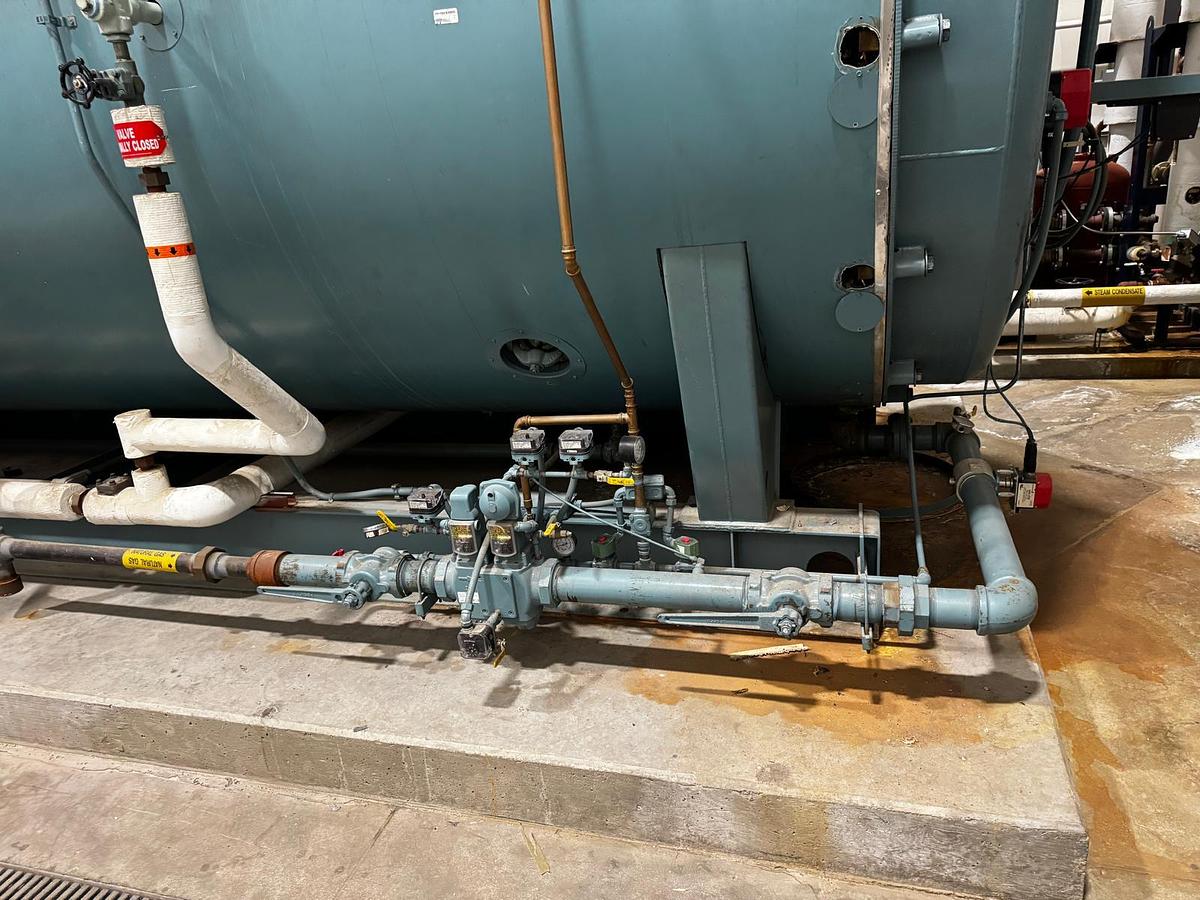 Used Cleaver Brooks CBEX-E-700-700-250ST Steam Boiler 700 HP 250 PSI Natural Gas 2019