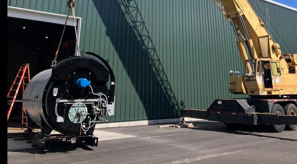 Used 250 HP Cleaver Brooks 150 PSI Steam Boiler – 1994 CB 200-250