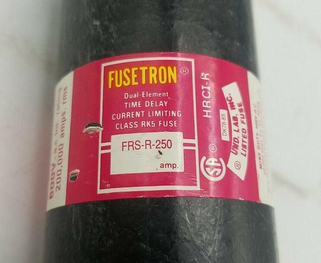 Used Bussmann Fusetron FRS-R-250