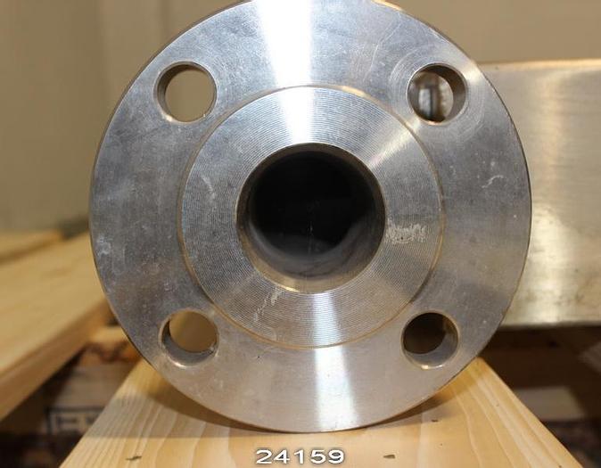 Unused Micromotion DS150S147SC 1 1/2" Micromotion Mass Flow Meter, Stainless Steel, Unused, Flow Cal 181.624, Density Cl 09716116724.26, Temp -240 Degrees C To +204 Degree C, 275 Psig #24159