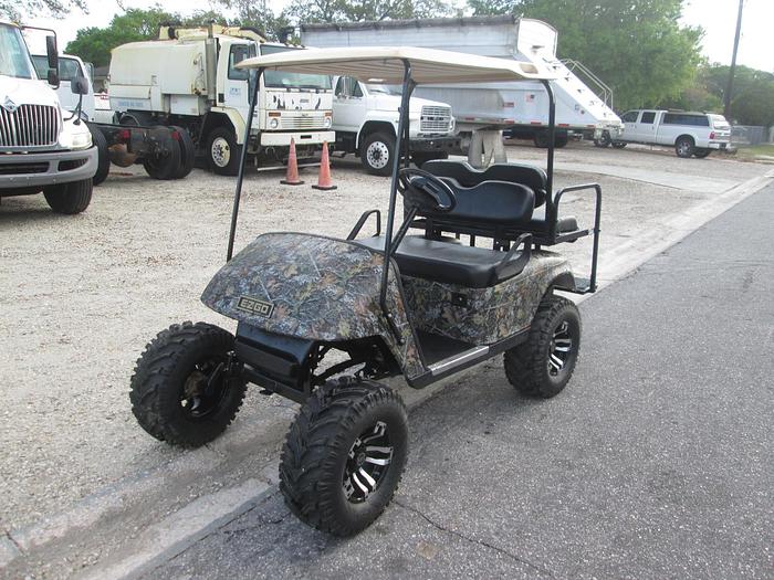 Used Lifted EZ GO Gas Golf Cart