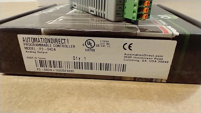 Used Automation Direct P2-04DA Productivity 2000 analog output module GH113