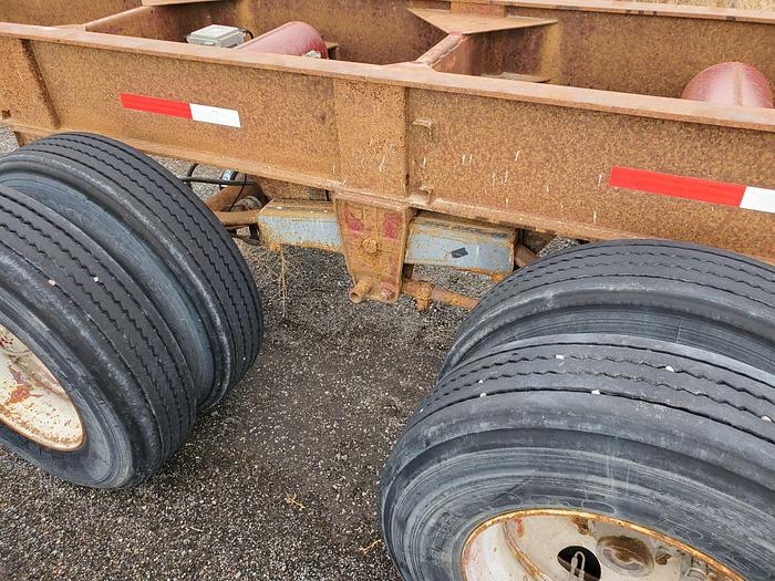 Used 40' Delta Container / Chassis Trailer - 3 Axle