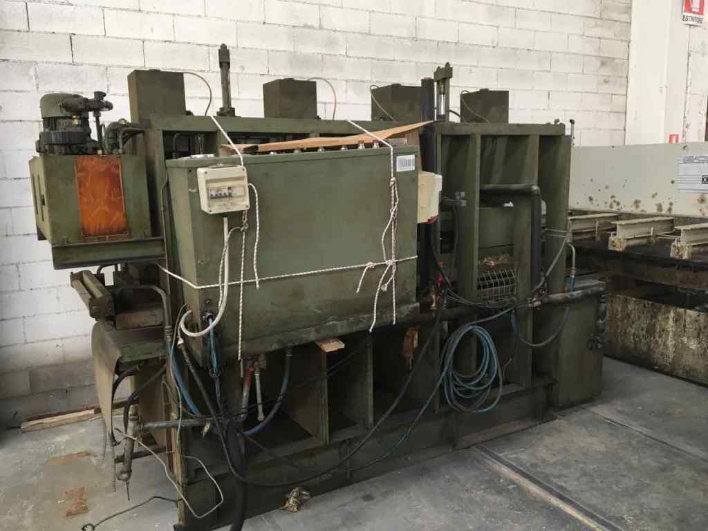 Used Pressa per impialacciare in continuo, marca Colombo, 3000×800