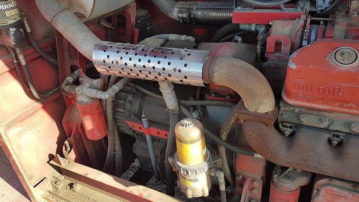 Used 1987 Pacific 4 Axle Carrier Style Oilfield Pump / Kill Truck