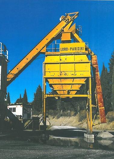 Usato Impianto di produzione di conglomerato bituminoso LORO & PARISINI essiccatore MARINI EMCC 160