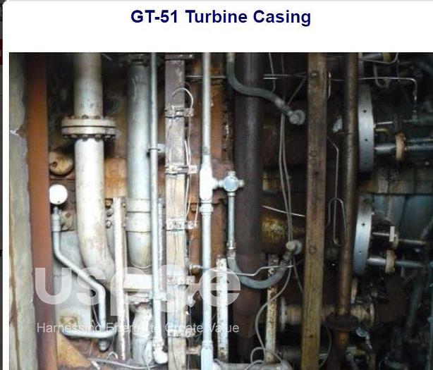 Used 37.5 MW 1995 Used GE GE MS6001B DLN-1 Natural Gas Turbine Generator Set