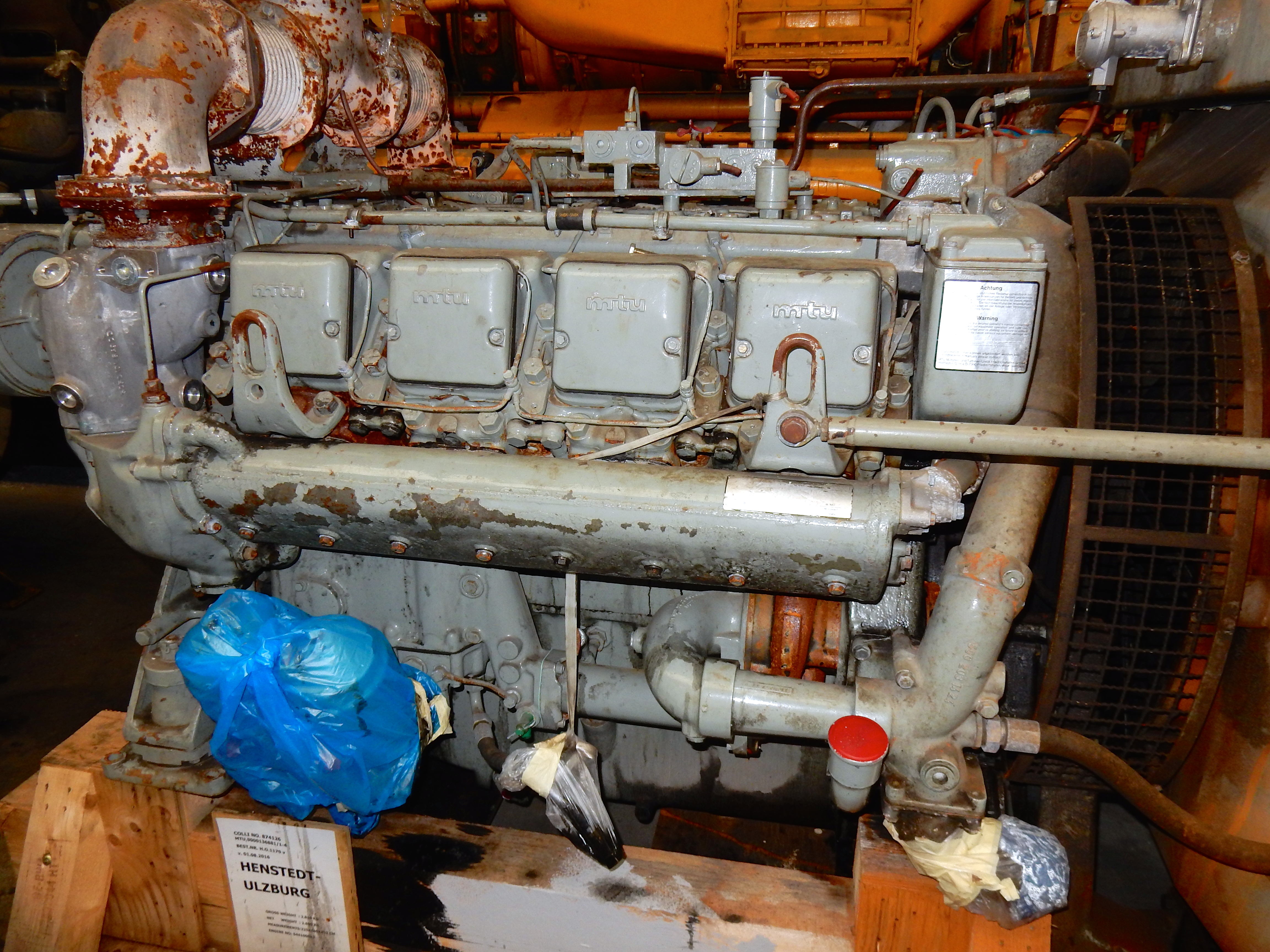 Used 1977 MTU 8V-396