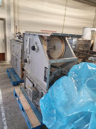 Gebraucht Becherwerk, mit 2 m. langem, unteren Horizontalteil und 1 m. langem oberen Horizontalteil.