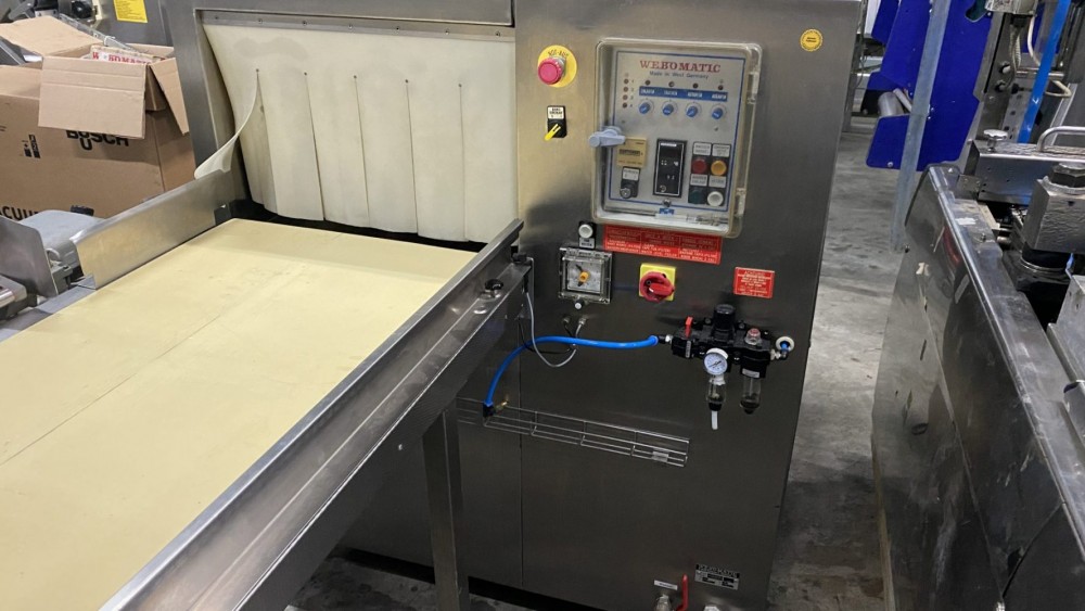 Used Webomatic vacuum line