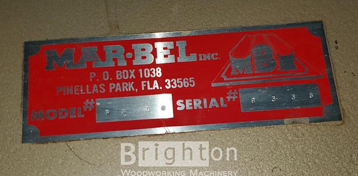 Used Marbel PR51 Pinch Roller