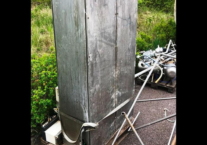 Used 2-step falling-film vacuum evaporator