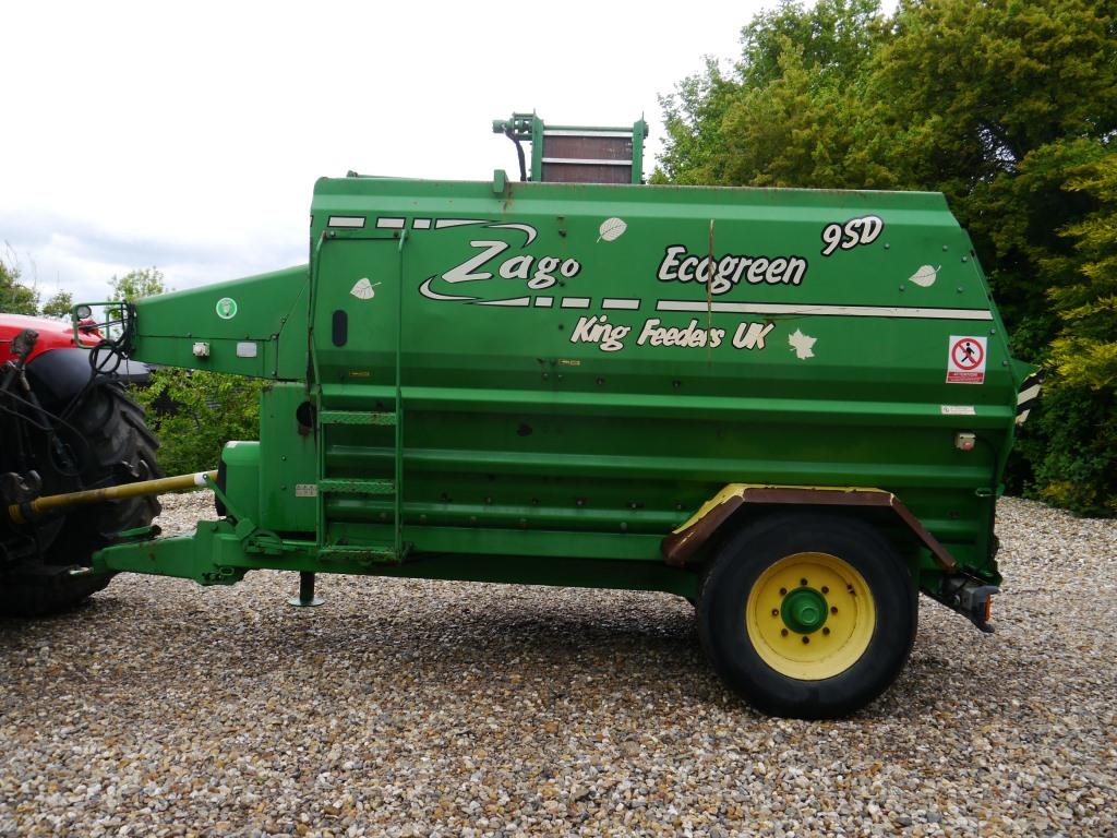 Used Zago Ecogreen 9SD Shredder