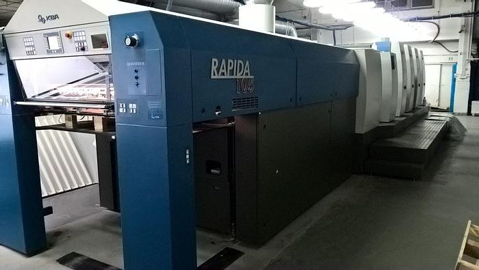 Used KBA Rapida 105-4+L ALV2