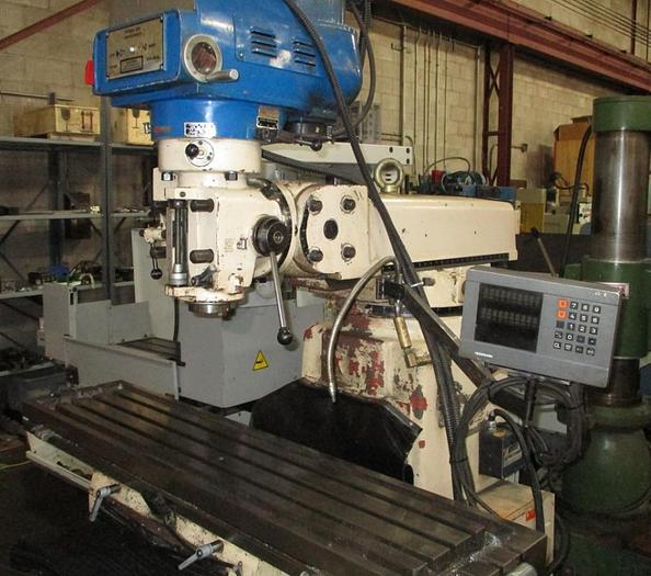 Used 12" X 54" K & R VERTICAL MILLING MACHINE