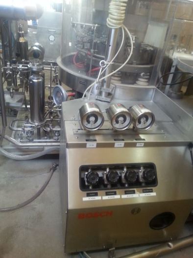 Used Bosch / Bausch & Strobel AMPOULE / VIAL FILLING LINE