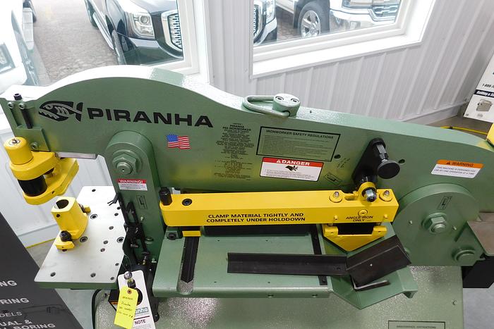 NEW Piranha P65 Hydraulic Ironworker