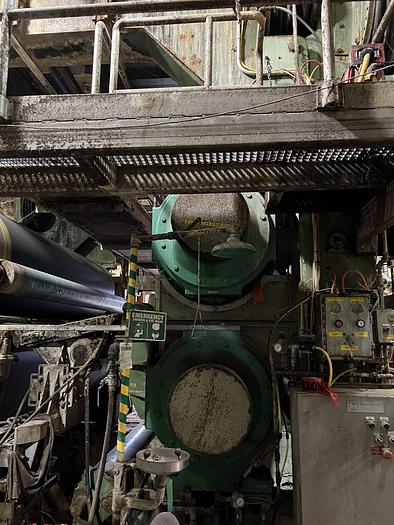 Used PM2 Valmet Press 2000 PLI for 120" Trim Machine