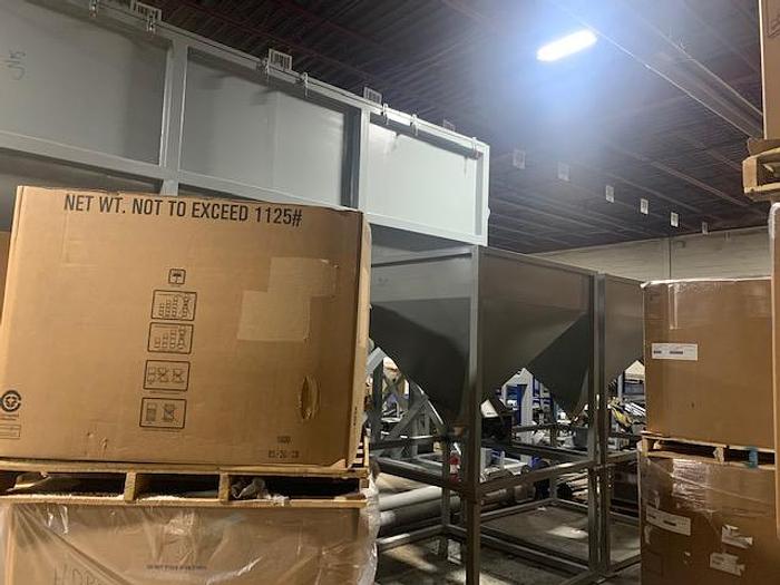 Used Mixer, Ribbon, 706 CF, S/st, 120 HP, 575 Volt #A744120