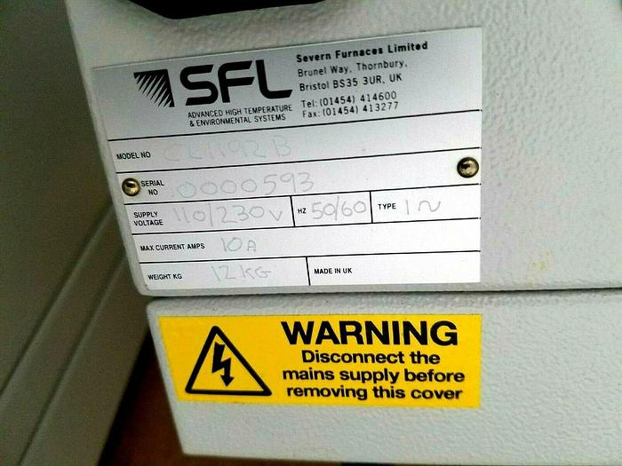 Used INSTRON SFL Severn Furnace Limited Thermal Controller Laser Process Control