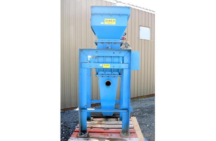 D'occasion USED ROTARY AIR LOCK VALVE, SIZE: 7" X 13", STAINLESS STEEL