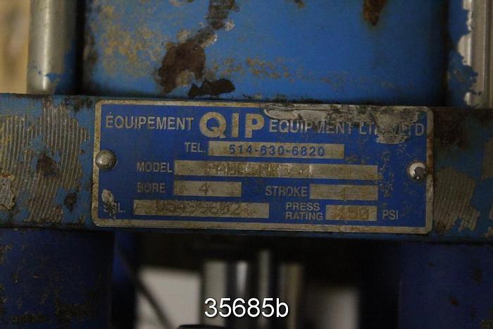 Used Naqip 3" Air Operated Knife Gate Valve #35685