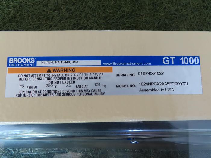 Brooks Instrument High Flow Glass Tube Variable Area Flow Meter GT-1000, 1024NP02AA5F9D00001