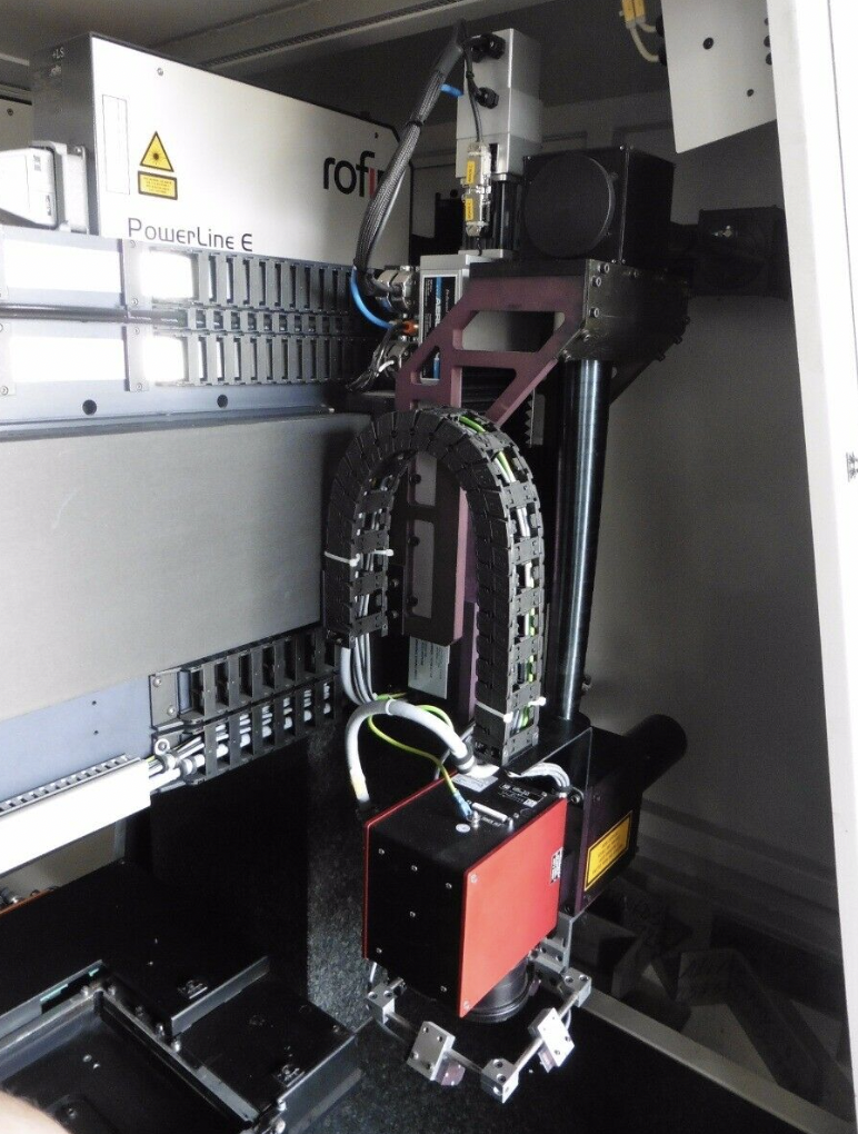 Used Rofin RSM 20 Laser Scribing Marking System (2) Powerline E 532mn 1064nm