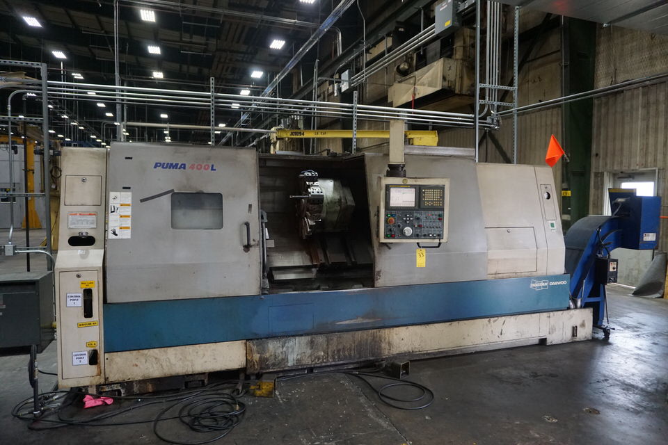 Used DOOSAN PUMA 400L CNC