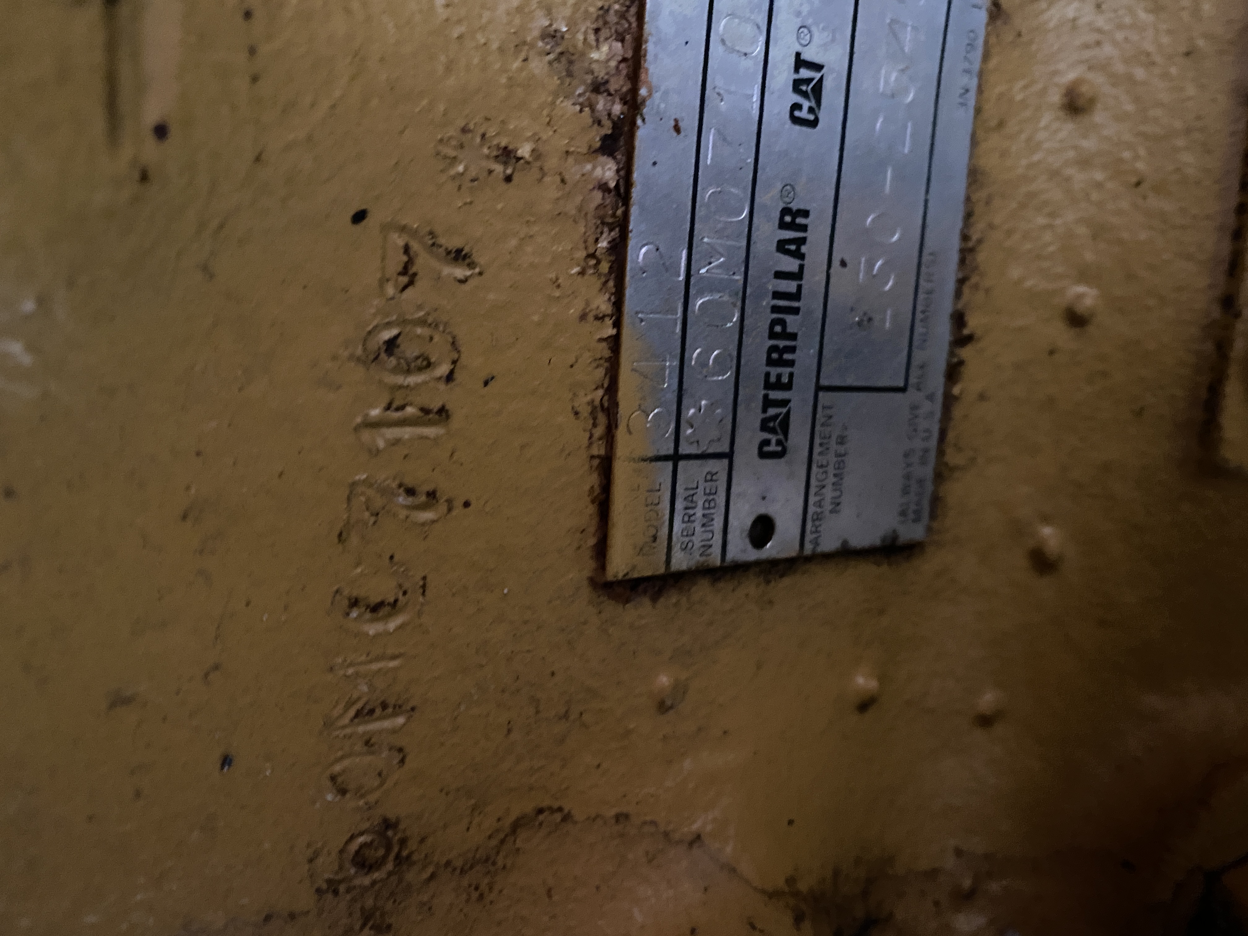 Used CATERPILLAR 3412 DITA