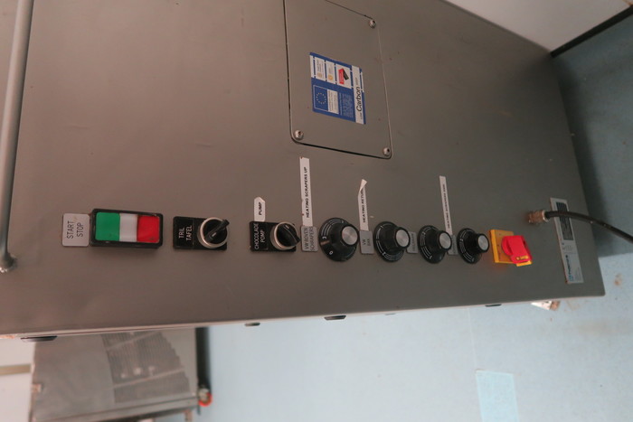 Used Hacos HML240S semi automatic moulding line