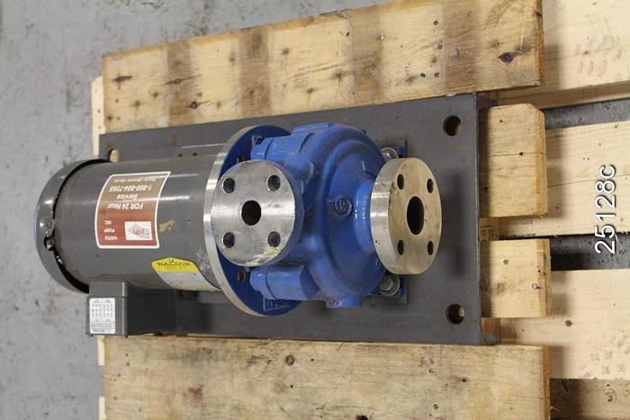 Used Goulds 3100 Goulds 3100 Low Pressure Pump, 1X1.5X6, 5 Vane Impeller, 4" Diameter Impeller, Stainless Steel Impeller, Stainless Steel Casing, Ductile Iron Stuffing Box, Mechanical Seal, 20, Gpm, 60 Ft Head, 3500 Rpm, 3 Hp Motor, 230/460 Volts, 3450 Rpm