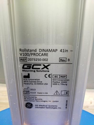 Gebraucht GE Carescape V100 Vitalparameter-Patientenmonitor auf Dinamap Rollstand