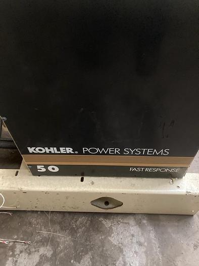 Used 2003 Kohler 30 kW LP Gas Generator Model: 50RZG