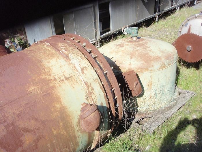 Used Heat Exchanger, Shell & Tube, 3800 SF, S/st, #Z419500