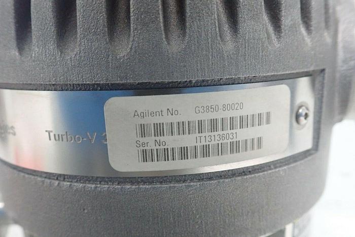 Used Agilent Model G3850-80020 Turbo-V 301 Navigator Vacuum Turbomolecular Pump