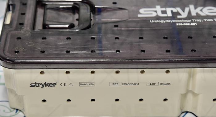 Used Stryker Resectoscope Urology Stainless Set with Forceps and Passive Elements 502-880-202