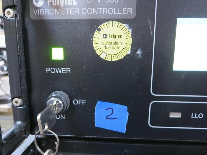 Used Polytec, OFV 3001, Vibrometer Controller, (X 4),For Parts &/Or Repair,NO RETURNS