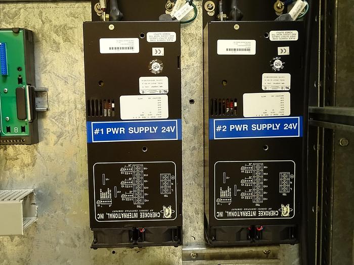 Used FISHER-ROSEMOUNT DELTA V POWER SUPPLY SYSTEM AND COMPONENTS