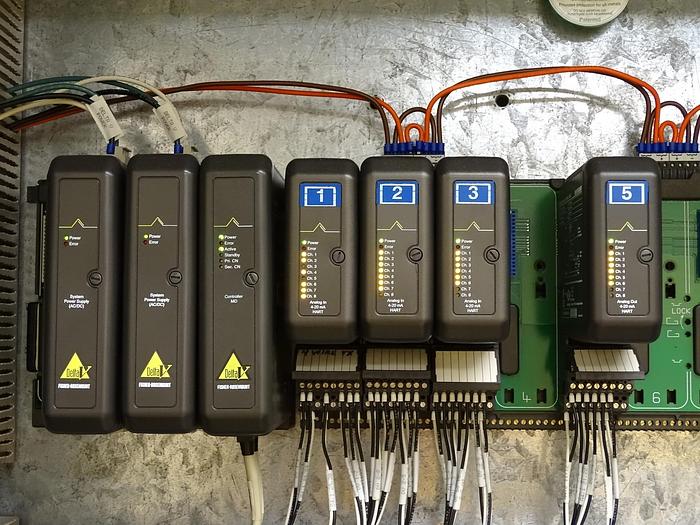 Used FISHER-ROSEMOUNT DELTA V POWER SUPPLY SYSTEM AND COMPONENTS