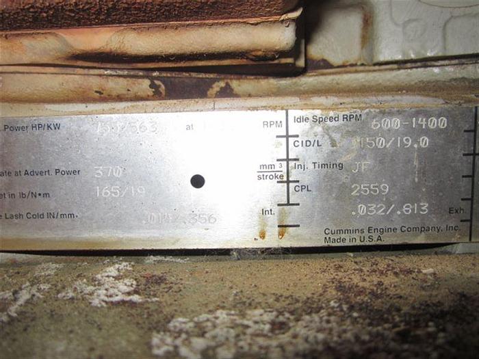 Used 0 Ariel JGA/2 AIR BOOSTER & 1250 CFM/350 PSI AIR COMPRESSOR