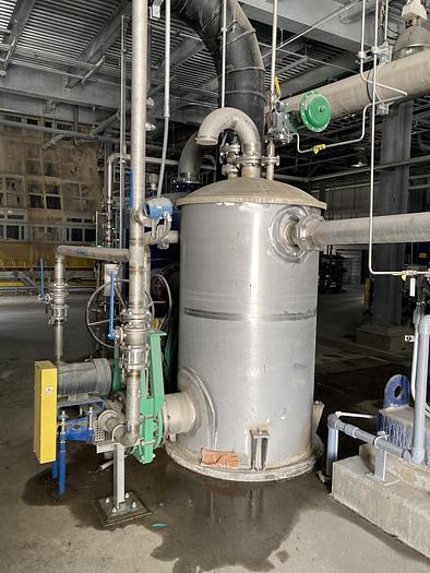 Used NASH MODEL L2BE45202BY4C006 LIQUID RING VACUUM PUMP SYSTEM