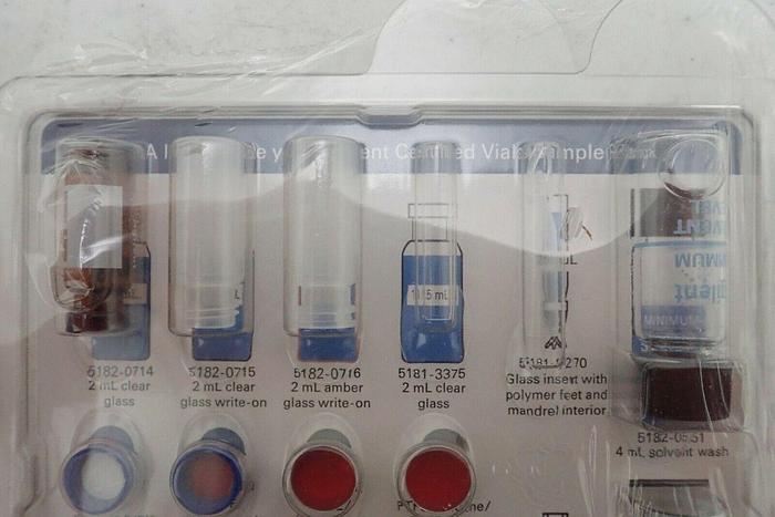 Used Agilent 5182-0862 Certified Vials Sample Pack