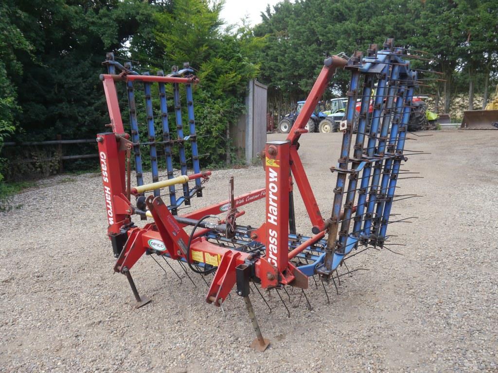 Used Opico Grass Harrows