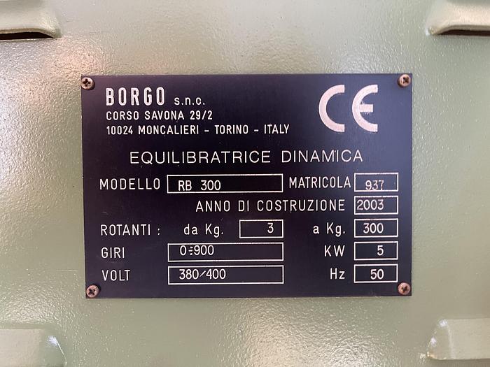 Usato Equilibratrice Cnc BL CEMB W 300 A