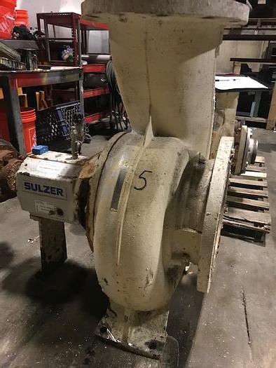 Used VOITH SULZER APT 43-12 CENTRIFUGAL PUMP , S/S 4000 GPM